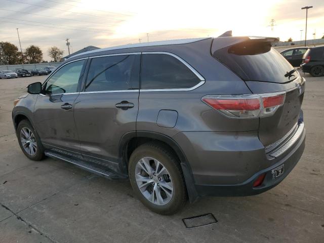 5TDKKRFH5FS039354 - 2015 TOYOTA HIGHLANDER XLE Boz foto 2