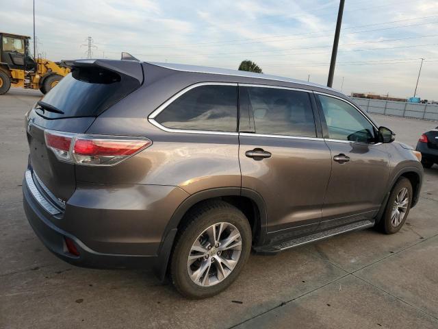 5TDKKRFH5FS039354 - 2015 TOYOTA HIGHLANDER XLE Boz foto 3