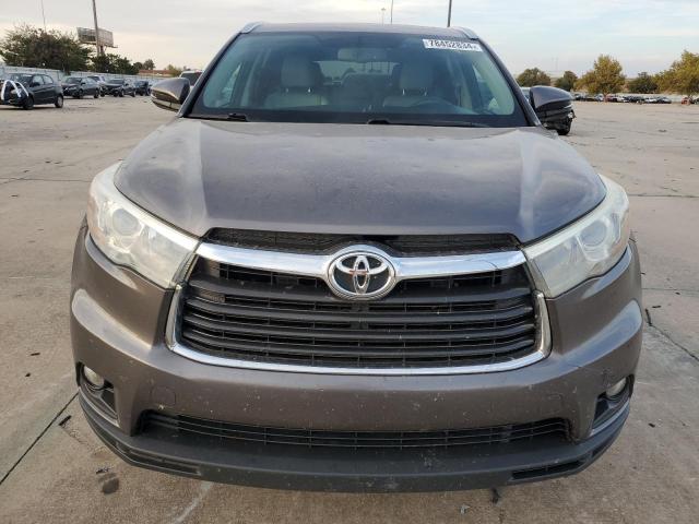 5TDKKRFH5FS039354 - 2015 TOYOTA HIGHLANDER XLE Boz foto 5