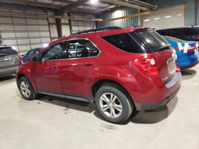 2GNFLFEK1F6163097 - 2015 CHEVROLET EQUINOX LT RED photo 2