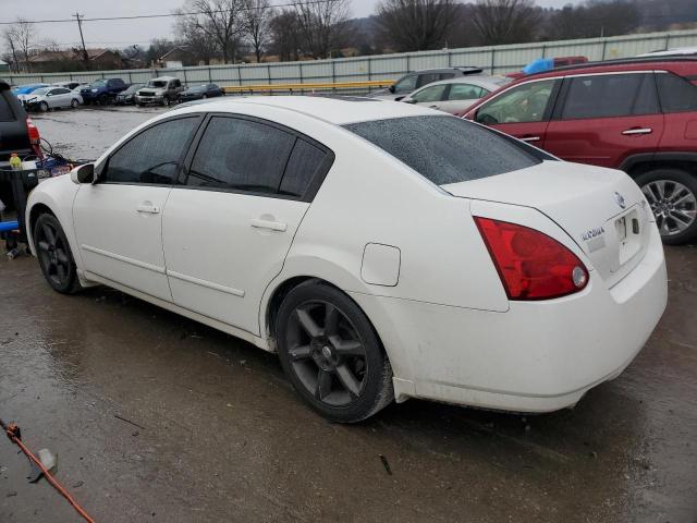 1N4BA41E66C855127 - 2006 NISSAN MAXIMA SE WHITE photo 2