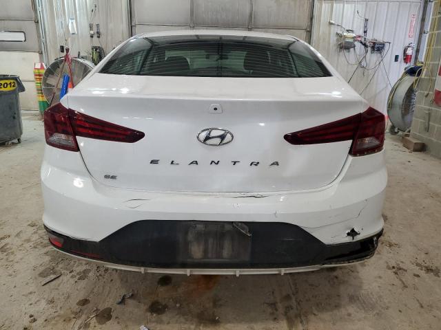 5NPD74LF2KH425309 - 2019 HYUNDAI ELANTRA SE WHITE photo 6