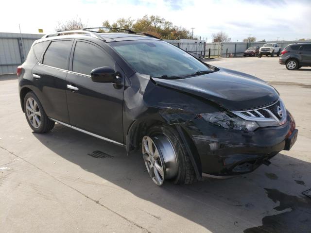 JN8AZ1MU1EW408058 - 2014 NISSAN MURANO S BLACK photo 4