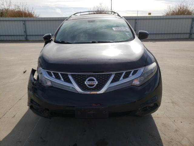 JN8AZ1MU1EW408058 - 2014 NISSAN MURANO S BLACK photo 5