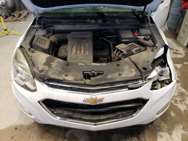 2GNALCEK4H1607923 - 2017 CHEVROLET EQUINOX LT WHITE photo 11