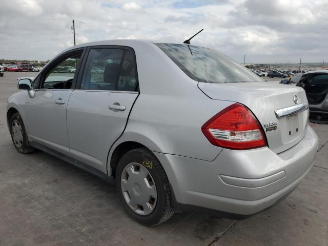 3N1BC11E28L388060 - 2008 NISSAN VERSA S SILVER photo 2