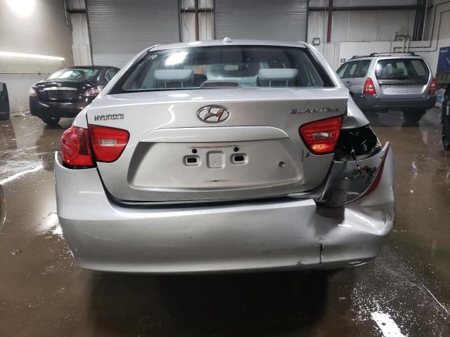 KMHDU46D07U149739 - 2007 HYUNDAI ELANTRA GLS SILVER photo 6