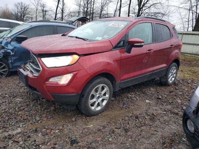 MAJ6S3GL0KC255941 - 2019 FORD ECOSPORT SE RED photo 1
