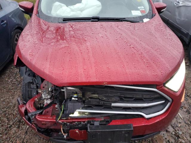 MAJ6S3GL0KC255941 - 2019 FORD ECOSPORT SE RED photo 12