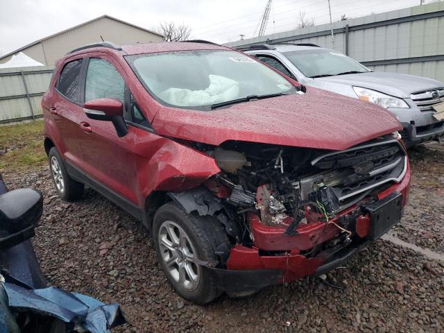 MAJ6S3GL0KC255941 - 2019 FORD ECOSPORT SE RED photo 4