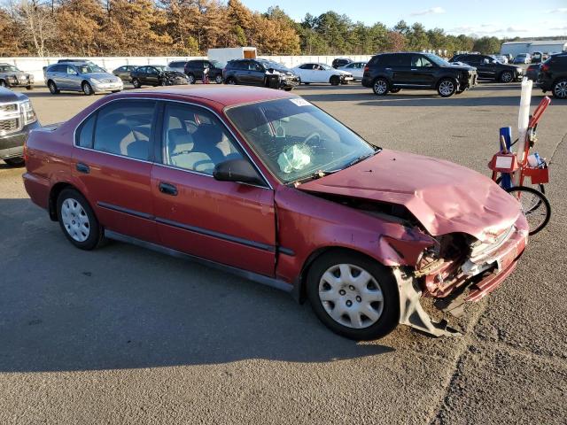 1HGEJ6673XL042263 - 1999 HONDA CIVIC LX RED photo 4