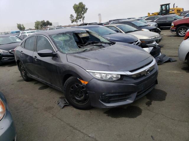 2HGFC2F50JH544819 - 2018 HONDA CIVIC LX GRAY photo 4