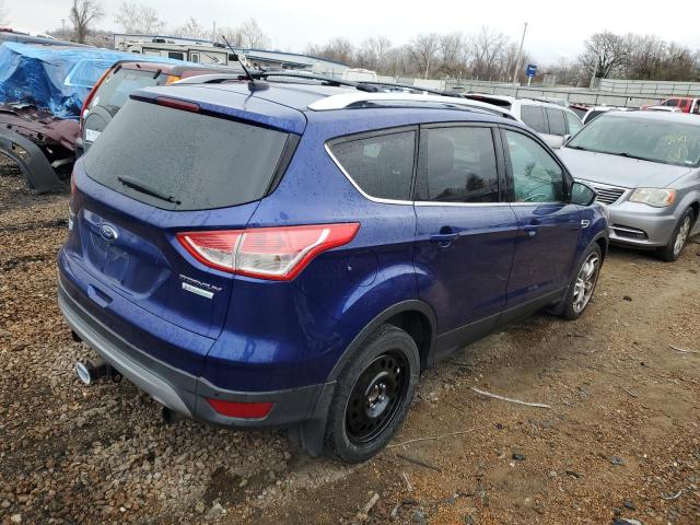 1FMCU0J9XDUB31090 - 2013 FORD ESCAPE TITANIUM BLUE photo 3