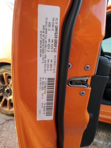 1C3CDFBB8ED677644 - 2014 DODGE DART SXT ORANGE photo 12