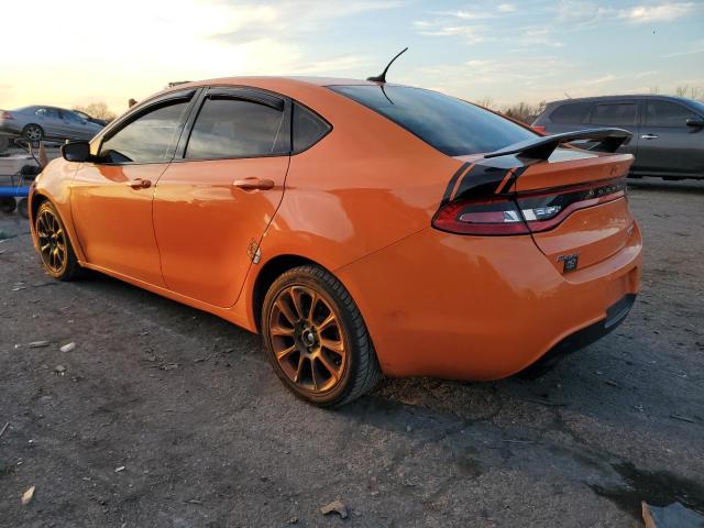 1C3CDFBB8ED677644 - 2014 DODGE DART SXT ORANGE photo 2