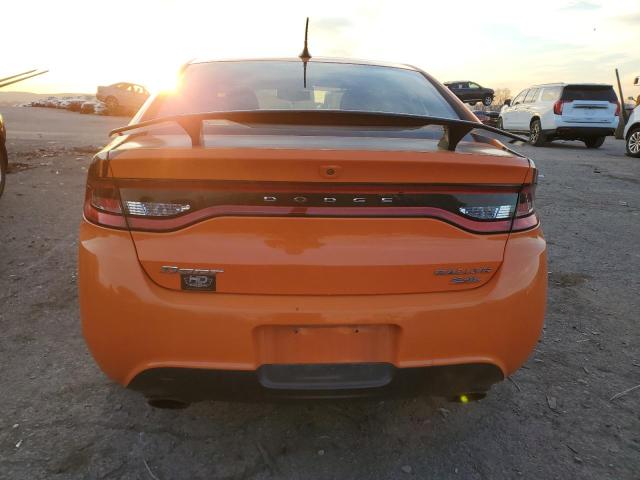 1C3CDFBB8ED677644 - 2014 DODGE DART SXT ORANGE photo 6