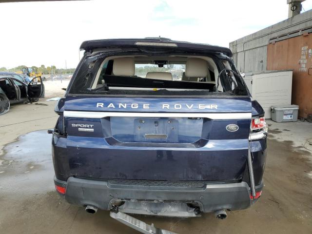 SALWR2EF0GA536128 - 2016 LAND ROVER RANGE ROVE SC BLUE photo 6