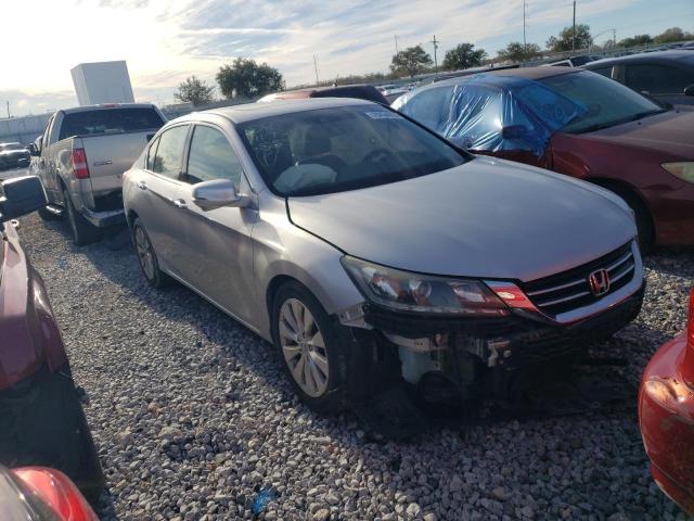 1HGCR3F84EA034365 - 2014 HONDA ACCORD EXL SILVER photo 4