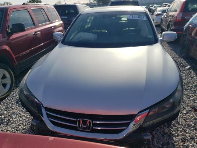 1HGCR3F84EA034365 - 2014 HONDA ACCORD EXL SILVER photo 5