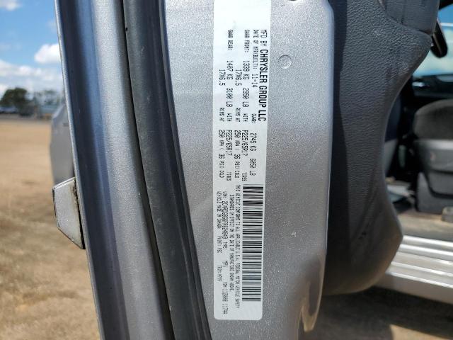 2C4RDGBG6FR624849 - 2015 DODGE GRAND CARA SE SILVER photo 13