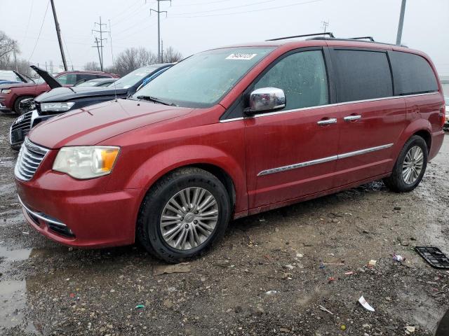 2C4RC1CG5DR684455 - 2013 CHRYSLER TOWN & COU TOURING L RED photo 1