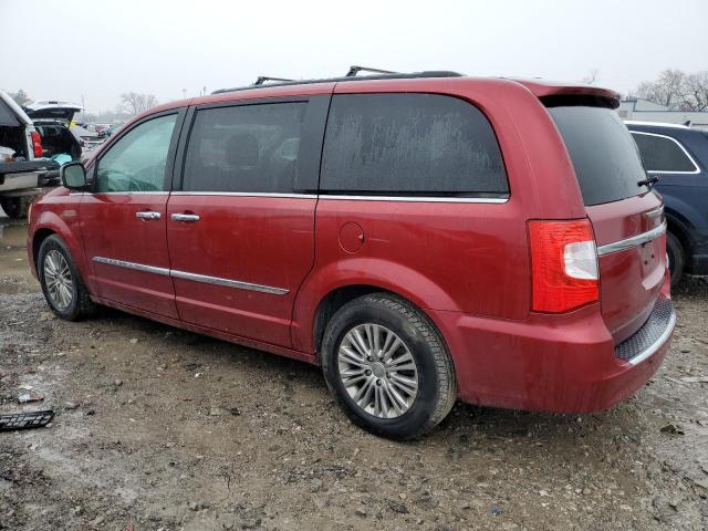 2C4RC1CG5DR684455 - 2013 CHRYSLER TOWN & COU TOURING L RED photo 2