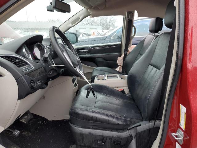 2C4RC1CG5DR684455 - 2013 CHRYSLER TOWN & COU TOURING L RED photo 7