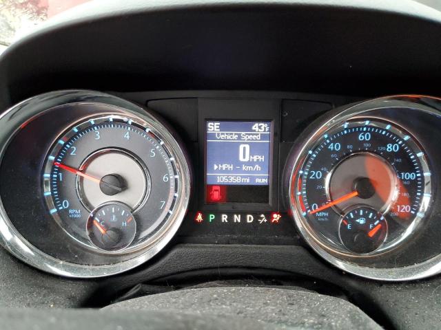 2C4RC1CG5DR684455 - 2013 CHRYSLER TOWN & COU TOURING L RED photo 9