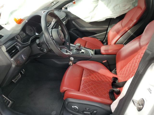 WAUB4CF50JA076120 - 2018 AUDI S5 PREMIUM PLUS თეთრი ფოტო 7