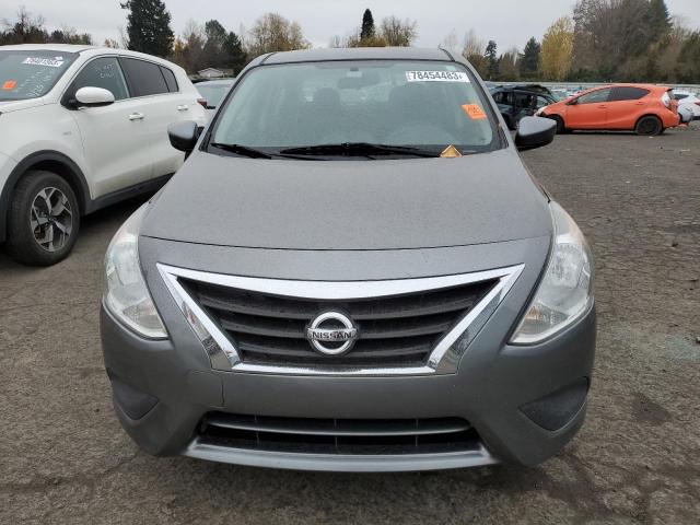 3N1CN7AP5HL856883 - 2017 NISSAN VERSA S GRAY photo 5