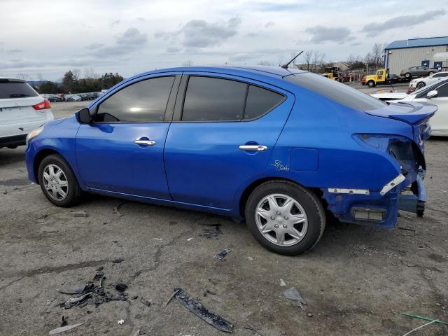 3N1CN7AP1GL803130 - 2016 NISSAN VERSA S BLUE photo 2