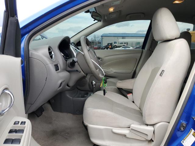 3N1CN7AP1GL803130 - 2016 NISSAN VERSA S BLUE photo 7