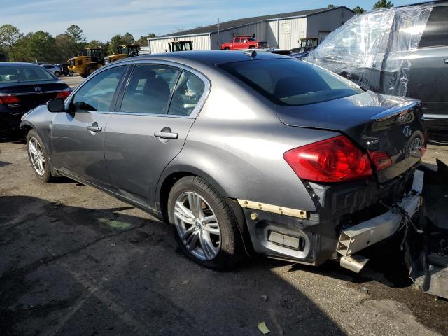 JN1CV6AP2CM627506 - 2012 INFINITI G37 BASE GRAY photo 2