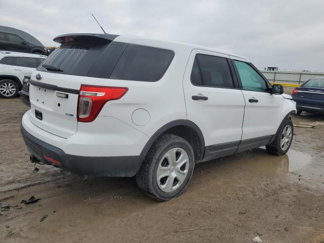 1FM5K8AR3DGA80494 - 2013 FORD EXPLORER POLICE INTERCEPTOR 白色 照片 3