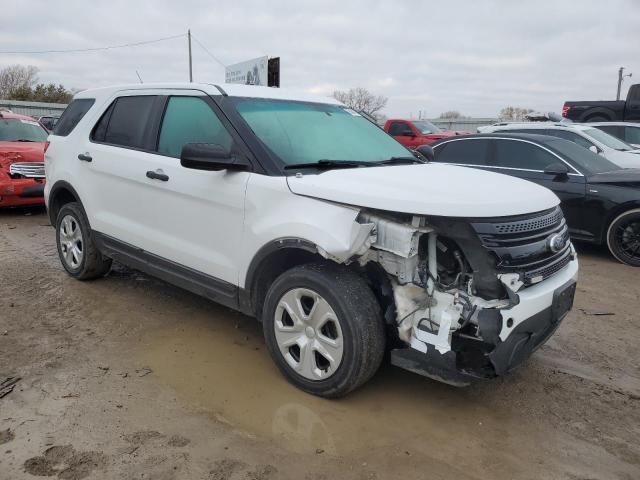 1FM5K8AR3DGA80494 - 2013 FORD EXPLORER POLICE INTERCEPTOR 白色 照片 4