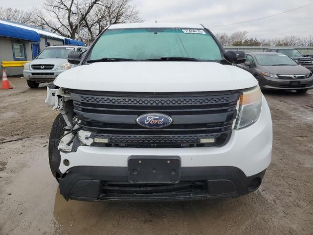 1FM5K8AR3DGA80494 - 2013 FORD EXPLORER POLICE INTERCEPTOR 白色 照片 5