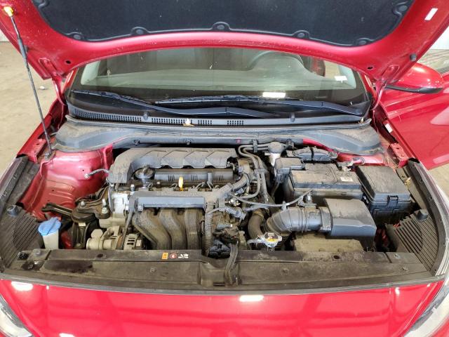 3KPC24A6XME129135 - 2021 HYUNDAI ACCENT SE RED photo 11