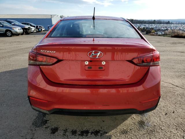 3KPC24A6XME129135 - 2021 HYUNDAI ACCENT SE RED photo 6