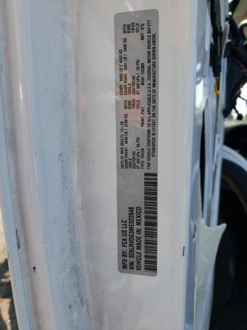 3C6LRVDG3ME522648 - 2021 RAM PROMASTER 2500 HIGH WHITE photo 13