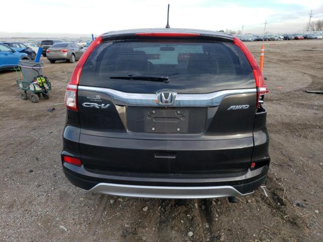 2HKRM4H50FH635914 - 2015 HONDA CR-V EX BLACK photo 6