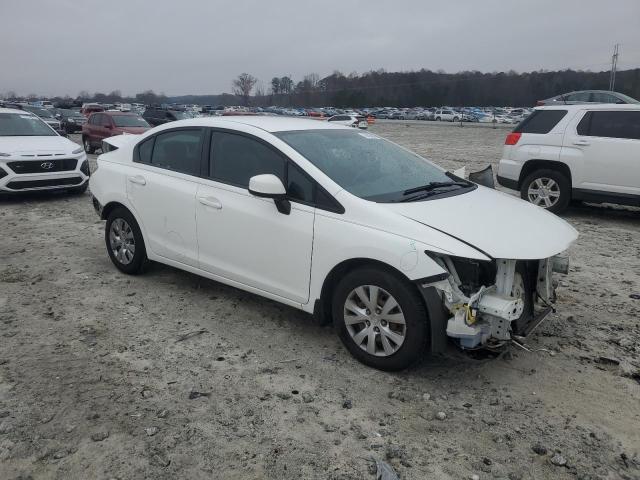 19XFB2F51CE074557 - 2012 HONDA CIVIC LX WHITE photo 4