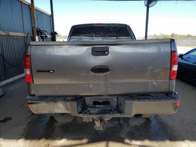 1FTRX14W15NB29186 - 2005 FORD F150 GRAY photo 6