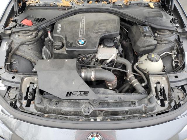 WBA3N9C53EK245779 - 2014 BMW 428 XI GRAY photo 11