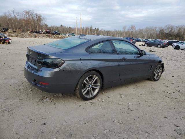 WBA3N9C53EK245779 - 2014 BMW 428 XI GRAY photo 3