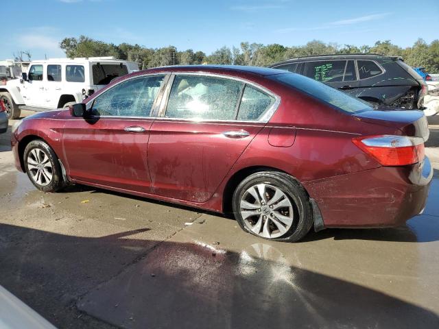 1HGCR2F33EA197099 - 2014 HONDA ACCORD LX BURGUNDY photo 2