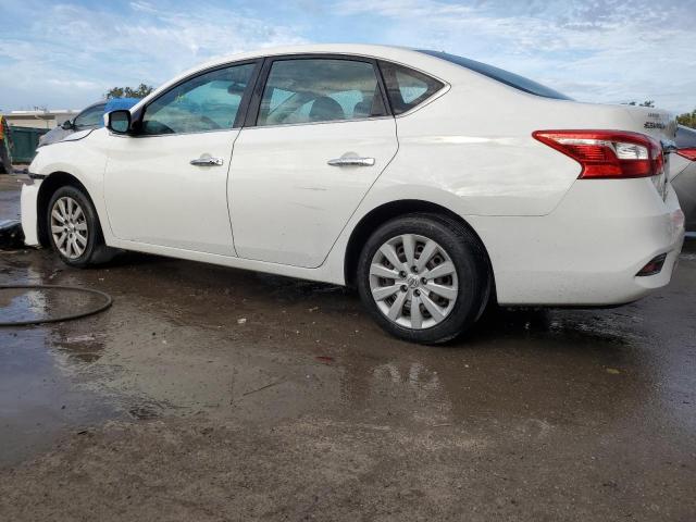 3N1AB7APXHY362697 - 2017 NISSAN SENTRA S WHITE photo 2