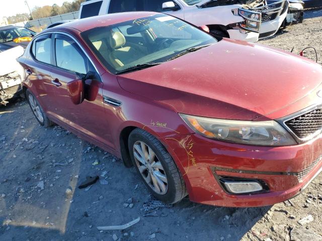 5XXGN4A79EG314397 - 2014 KIA OPTIMA EX RED photo 4