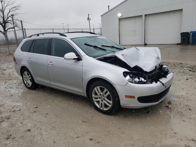 3VWPL7AJ5EM617076 - 2014 VOLKSWAGEN JETTA TDI SILVER photo 4