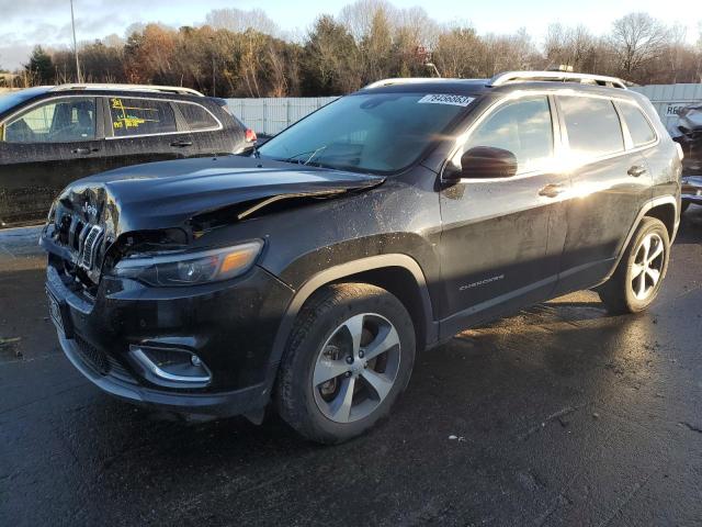 1C4PJMDX0MD137741 - 2021 JEEP CHEROKEE LIMITED BLACK photo 1