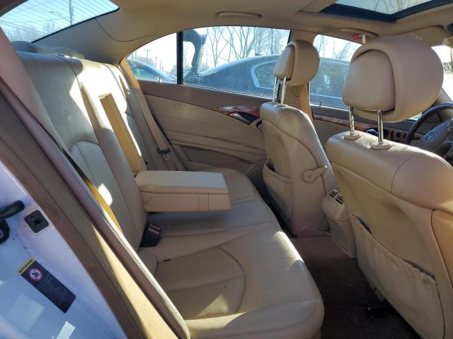 WDBUF87X18B286120 - 2008 MERCEDES-BENZ E 350 4MATIC WHITE photo 10